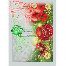 CHRISTMAS DREAMS Floral Greeting